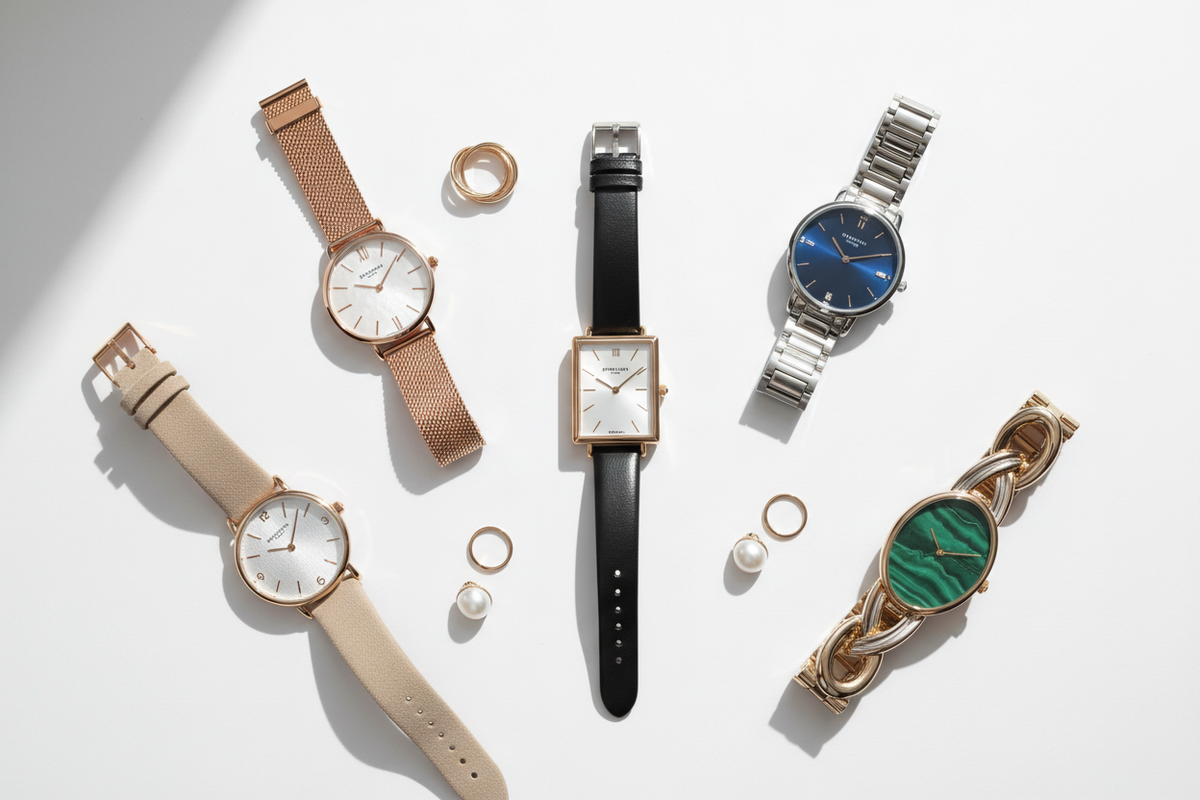 Watches Flat Lay
