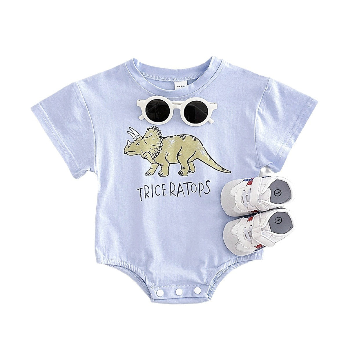 Adorable Baby Dinosaur Onesie for Cute and Comfy Playtime - Pretty & Polished