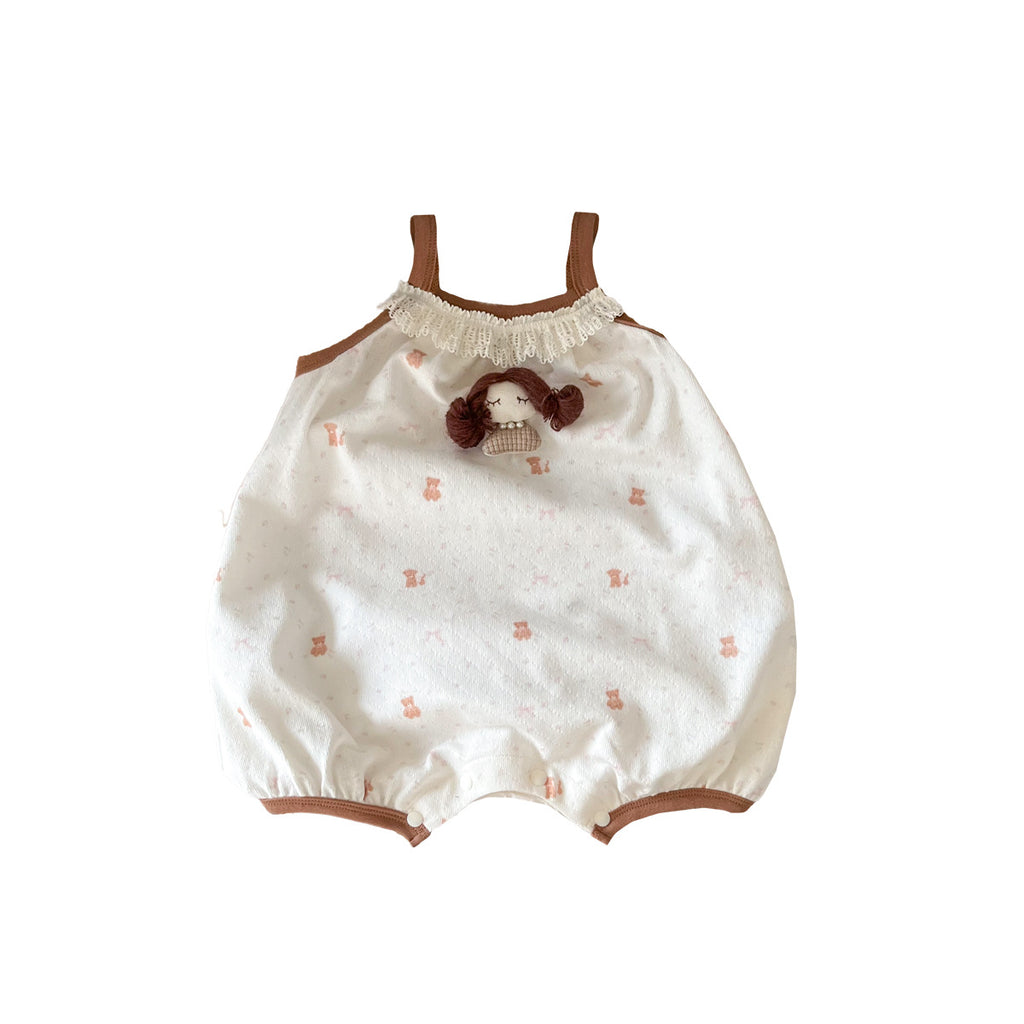 Lightweight Girls Baby Romper - Stylish, Comfy & Perfect for Summer Adventures! - Pretty & Polished
