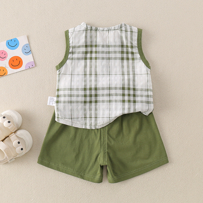 Cozy & Stylish Baby Lightweight Vest Set - Perfect for Playtime - Pretty & Polished
