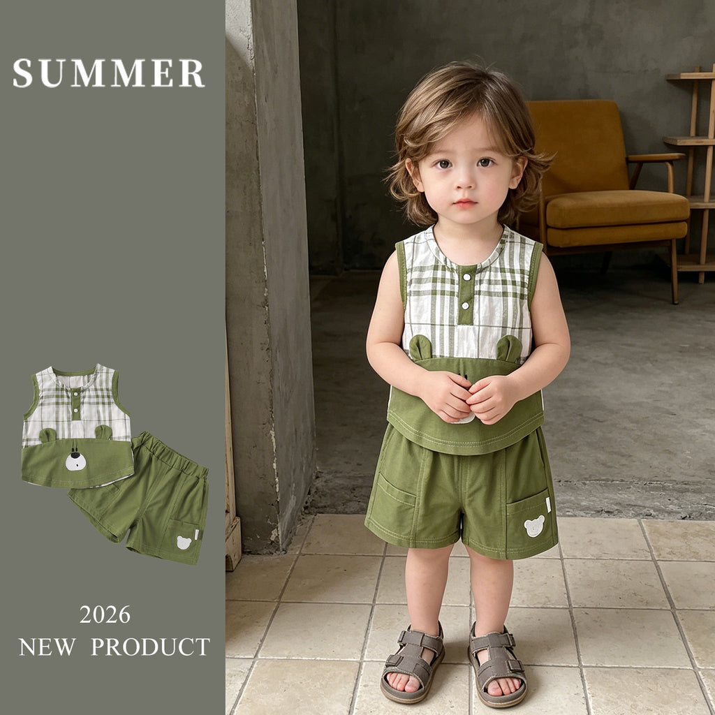 Cozy & Stylish Baby Lightweight Vest Set - Perfect for Playtime - Pretty & Polished