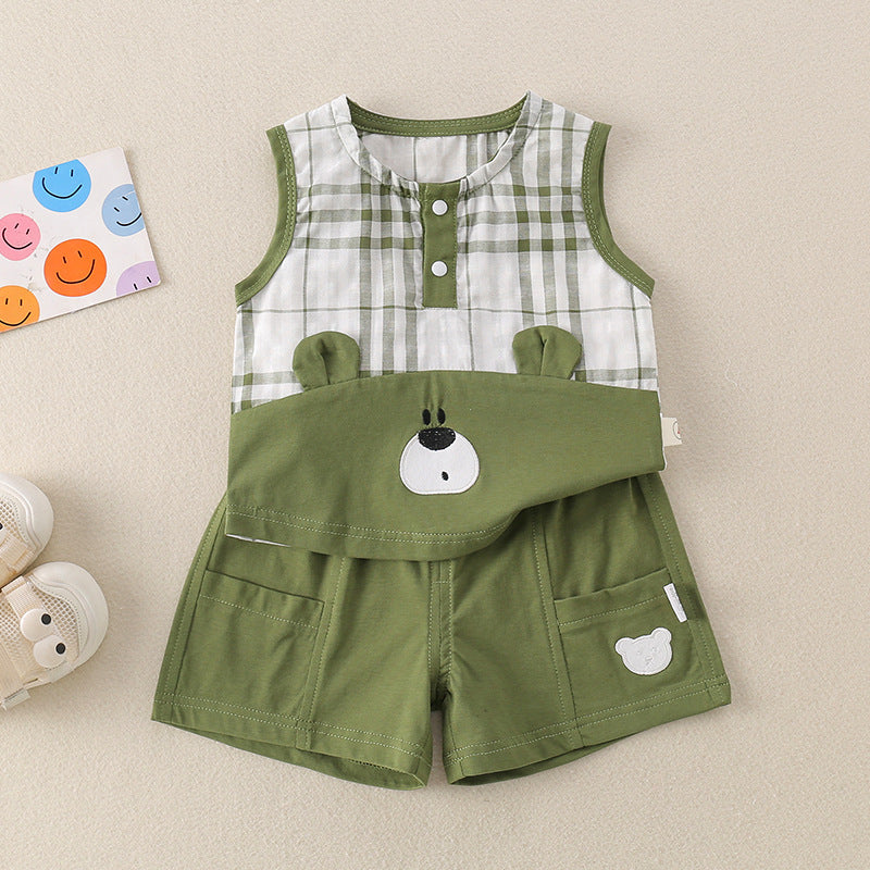 Cozy & Stylish Baby Lightweight Vest Set - Perfect for Playtime - Pretty & Polished