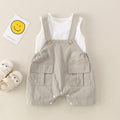 Lightweight Baby Overalls Set for Summer Adventures - Pretty & Polished