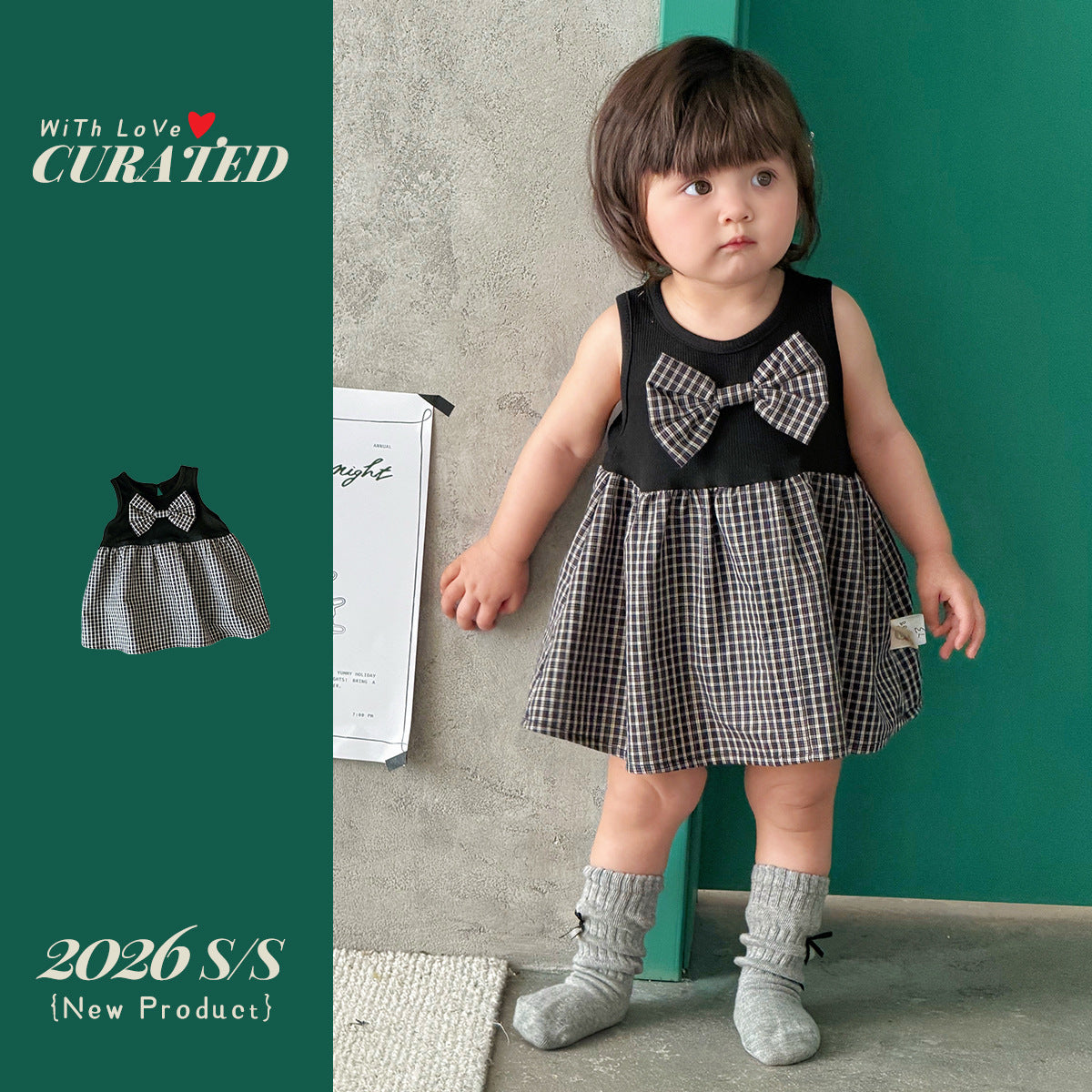 Charming Baby Sleeveless Dress – The Perfect Summer Essential for Your Little One - Pretty & Polished
