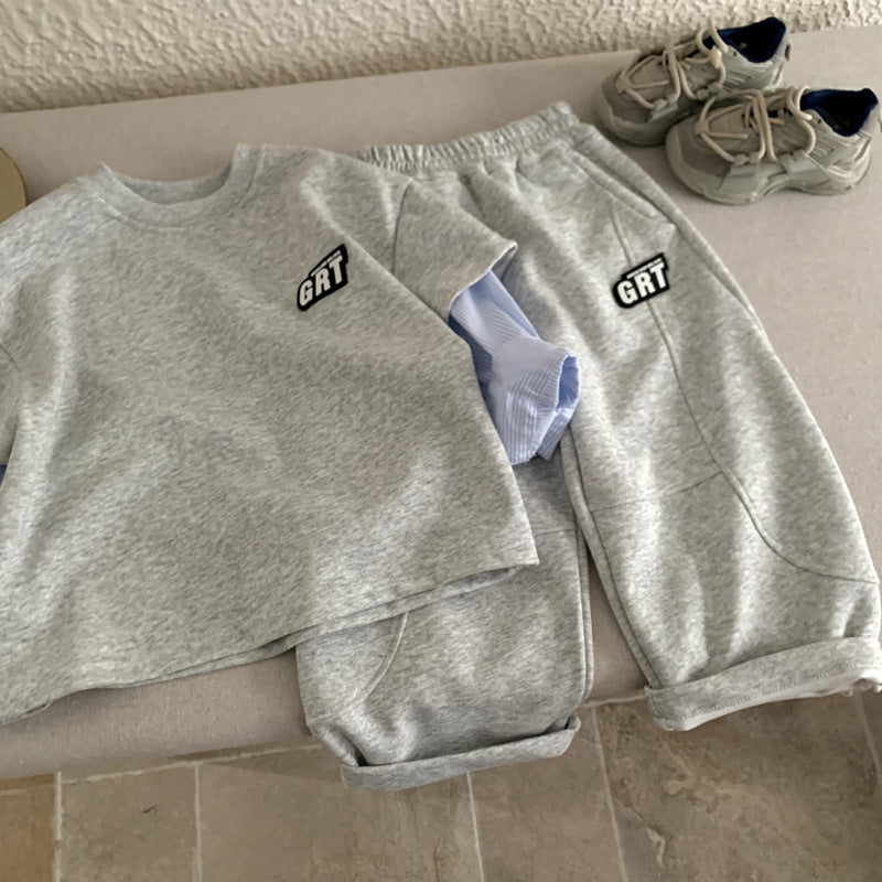 Stylish Kids Casual Sportswear Set for Spring and Autumn Adventures - Pretty & Polished