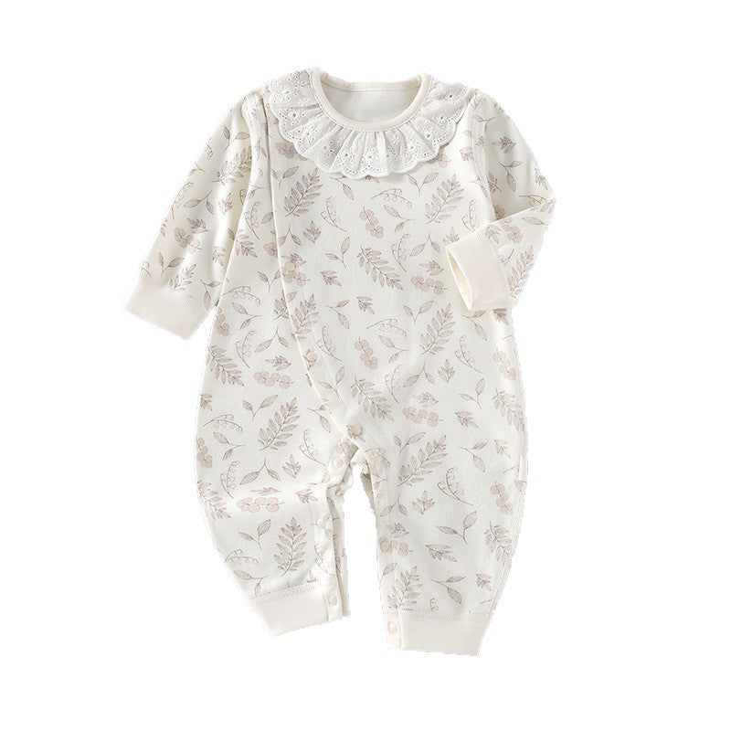 Comfortable Newborn Baby Bodysuit – Stylish Unisex Long Sleeve Onesie for All Seasons - Pretty & Polished
