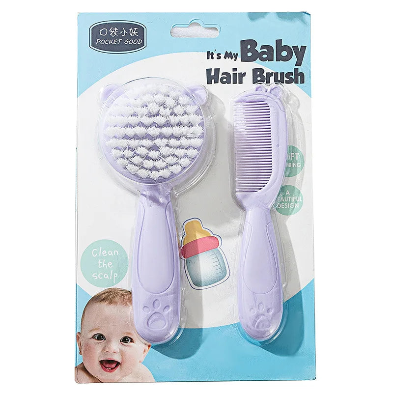 Gentle Baby Hair Removal Brush – The Ultimate Shampoo Brush for Newborns and Infants Aged 0-3 Years - Pretty & Polished