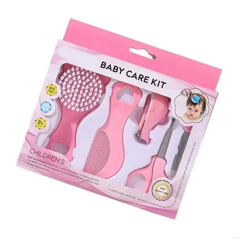 Baby Care Essential Grooming Set – The Ultimate 5 Piece Kit for Your Little One - Pretty & Polished