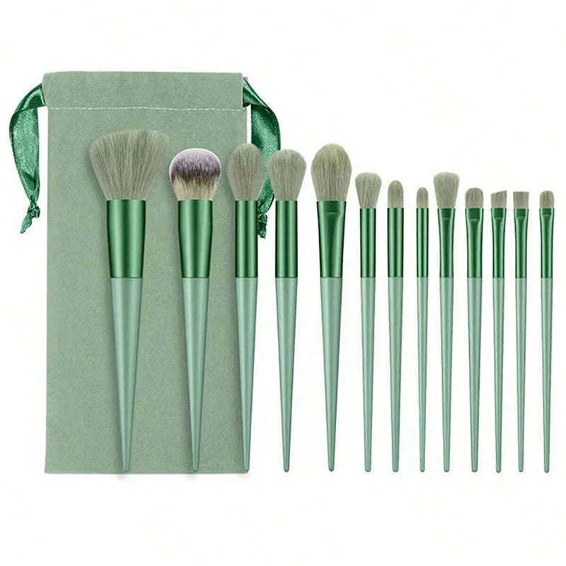 13-Piece Professional Makeup Brush Set – Full Face Collection