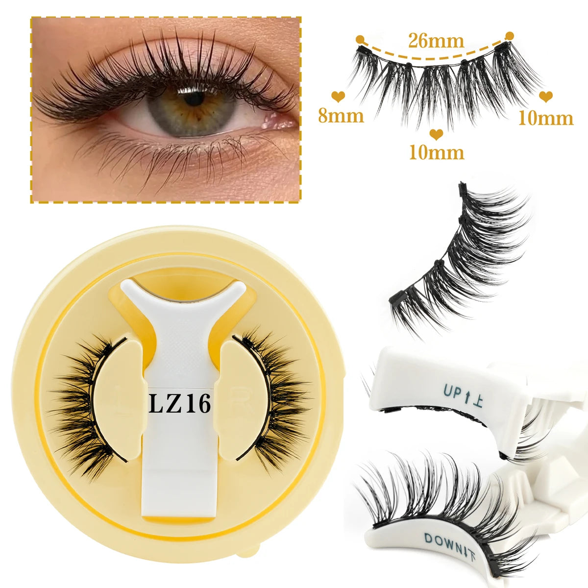 3D Mink Lashes – Dramatic Volume & Natural-Looking False Lashes