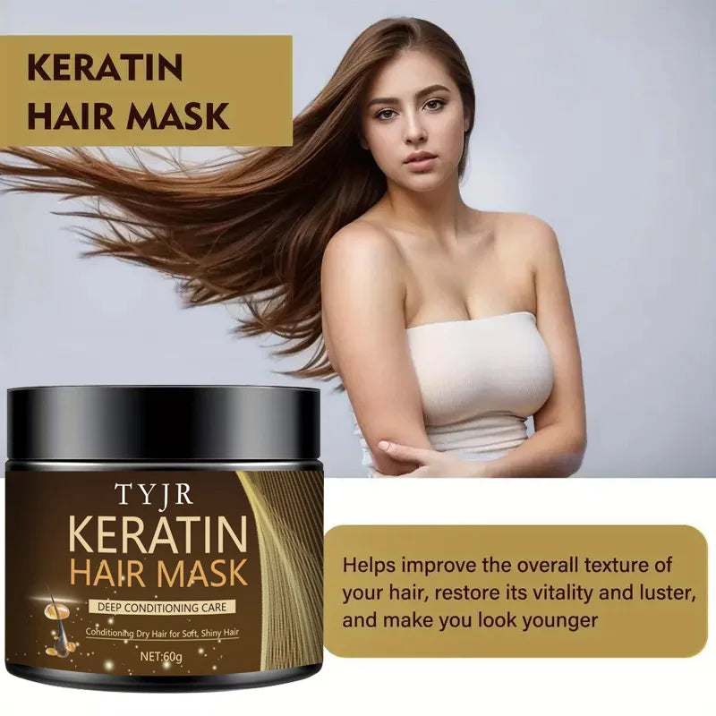 Keratin Smoothing Hair Mask
