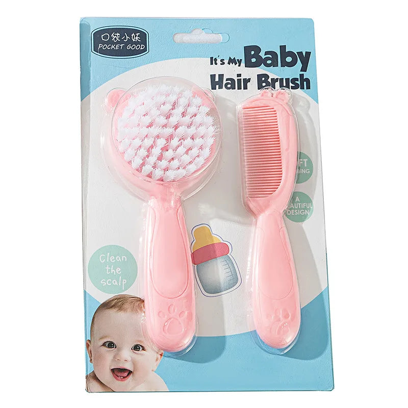 Gentle Baby Hair Removal Brush – The Ultimate Shampoo Brush for Newborns and Infants Aged 0-3 Years - Pretty & Polished