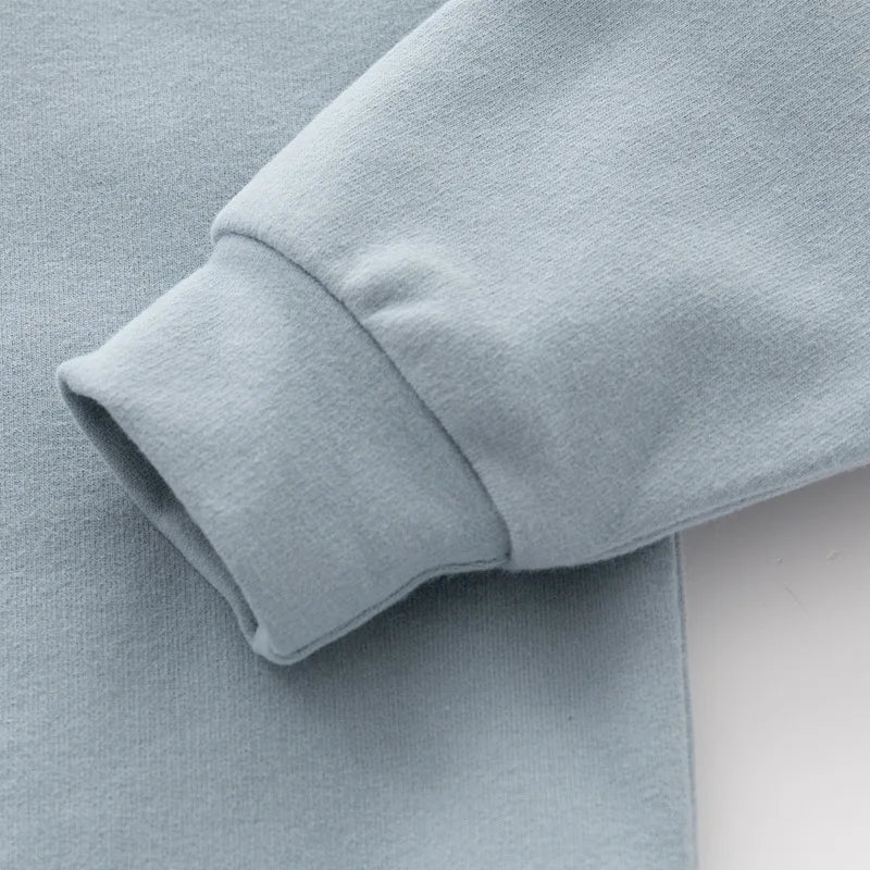 Cute Baby Sweatshirt for Autumn: Cozy Cotton Pullover Hoodie for Newborns