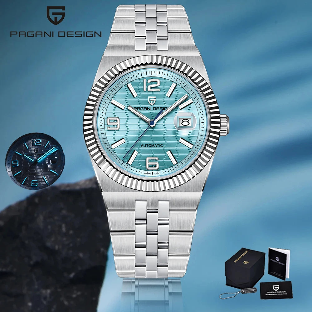 PAGANI DESIGN Men's Honeycomb Dial Automatic Mechanical Watch