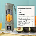 Portable USB Juicer & Handheld Blender – Personal Smoothie & Fruit Juice Maker