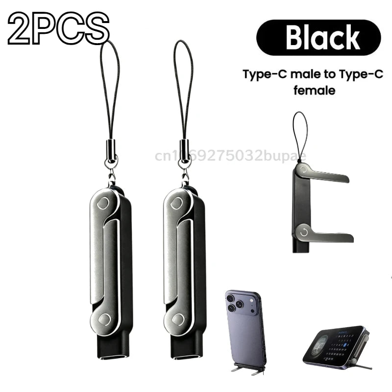 240W Fast Charging USB-C Cable – Folding Gaming-Friendly Rotatable Design