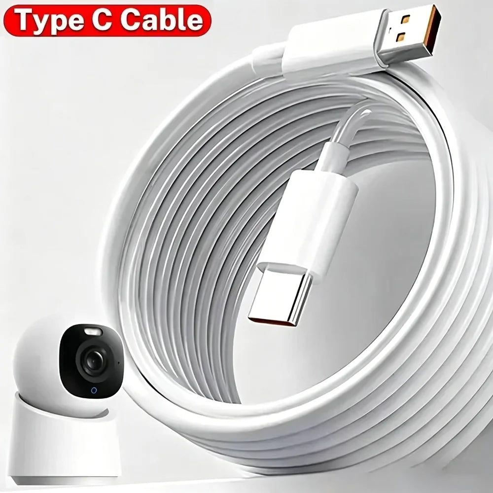 NNBILI USB-C Fast Charge Cable – 1M to 14M for Samsung, Camera, PS5 & VR