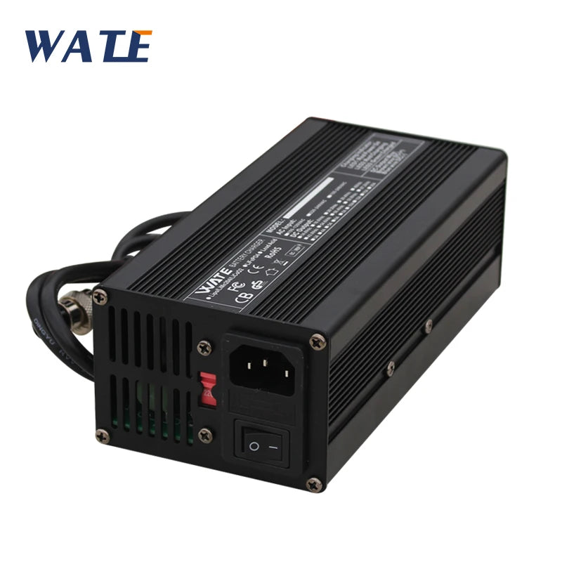 73V 5A LiFePO4 Battery Charger – 60V 20S LFP Battery Pack Charger with Cooling Fan