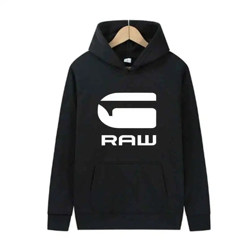 Spring Autumn Male Hooded Jogging Sweatshirt Casual Versatile Hoodie Street Fashion Y2K Clothing Print Unisex Long sleeves Top