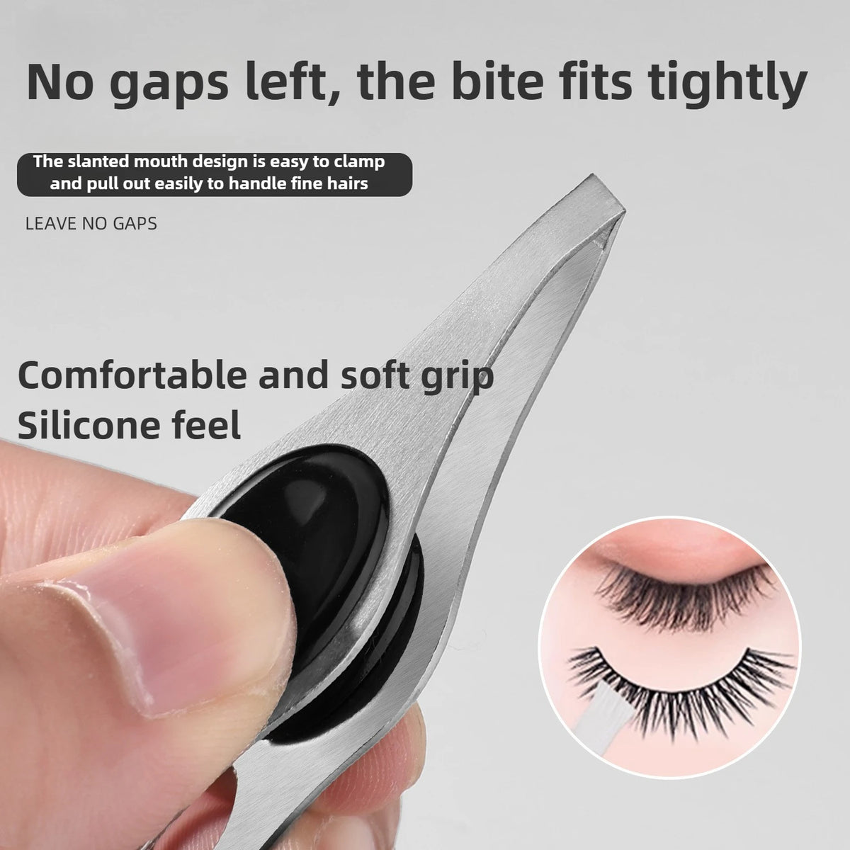 LED Light Eyebrow Tweezer