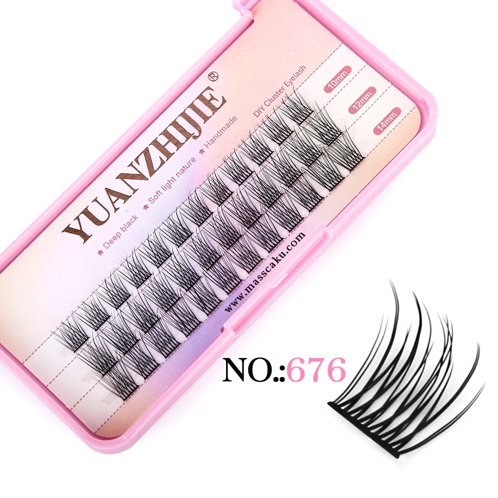 DIY Segmented Mink Lash Clusters
