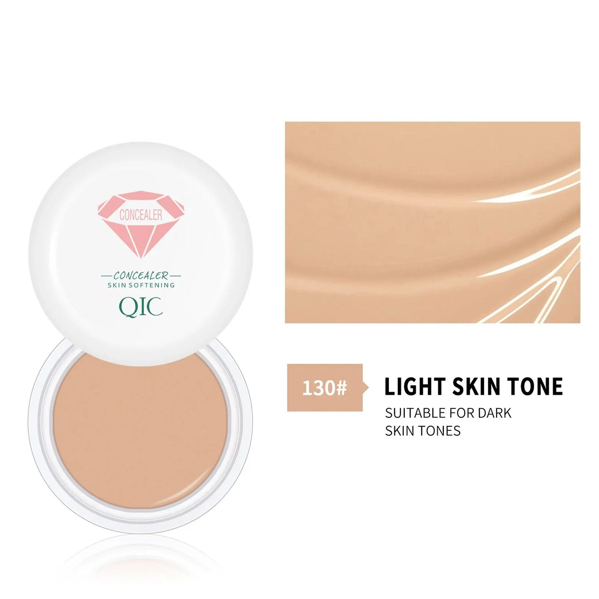 High Coverage Concealer – Full Coverage Formula for Flawless, Natural-Looking Skin