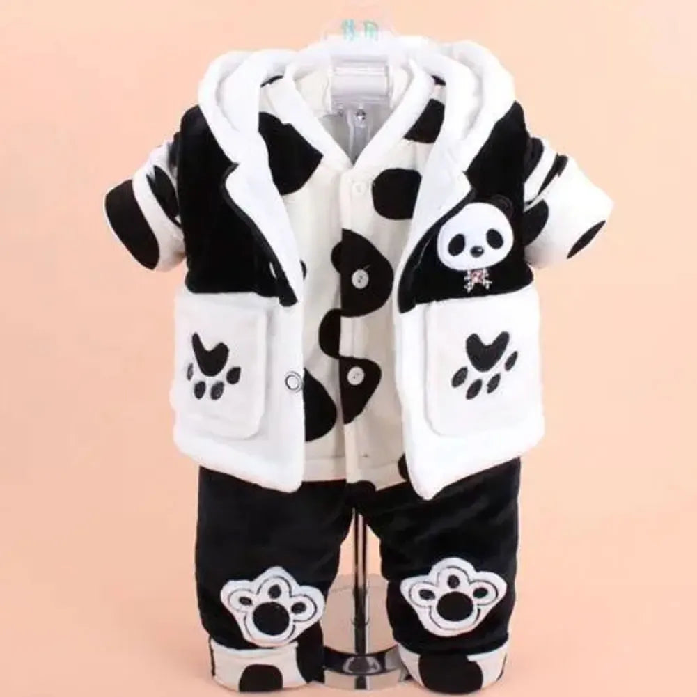 Snuggle Up This Winter with Our Adorable Baby Winter Coat and Pants Set