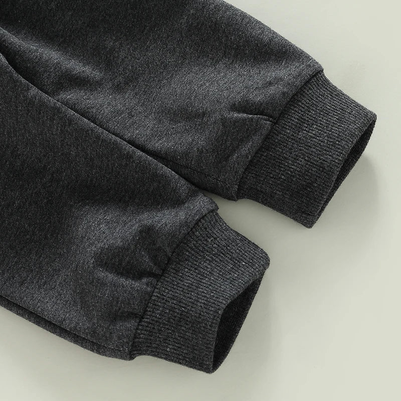 Toddler Boys Autumn Outfit Set - Stylish and Comfortable 2-Piece Set for Little Ones