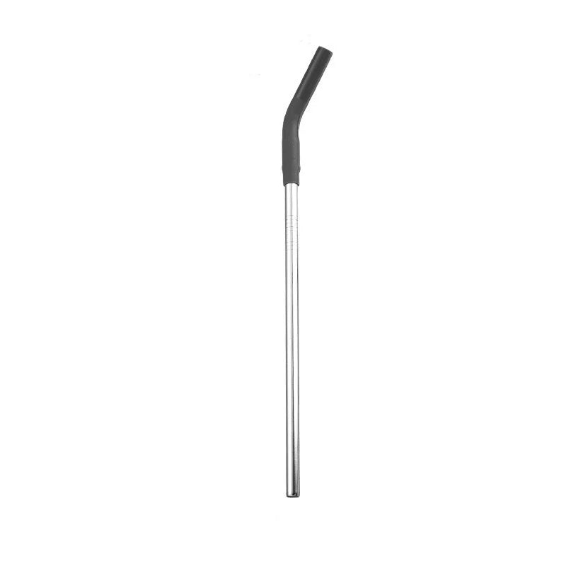 Stainless Steel Replacement Straws for Stanley Cup – 2-Pack with Silicone Tips & Cleaning Brush