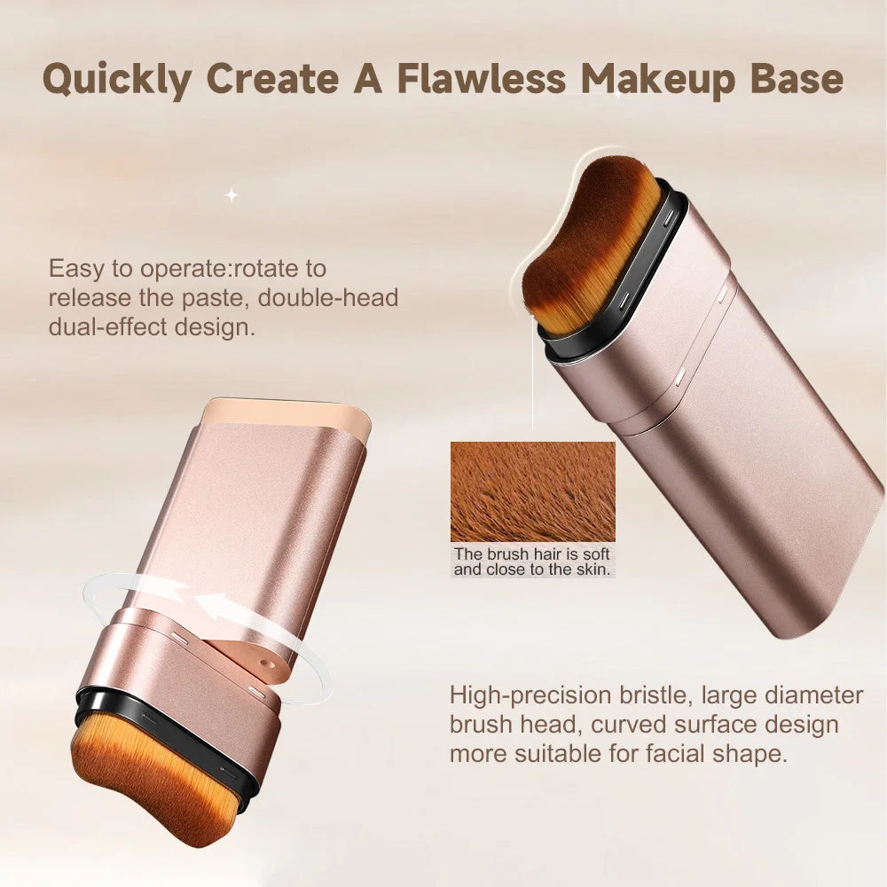 Double-Ended Foundation Stick with Brush