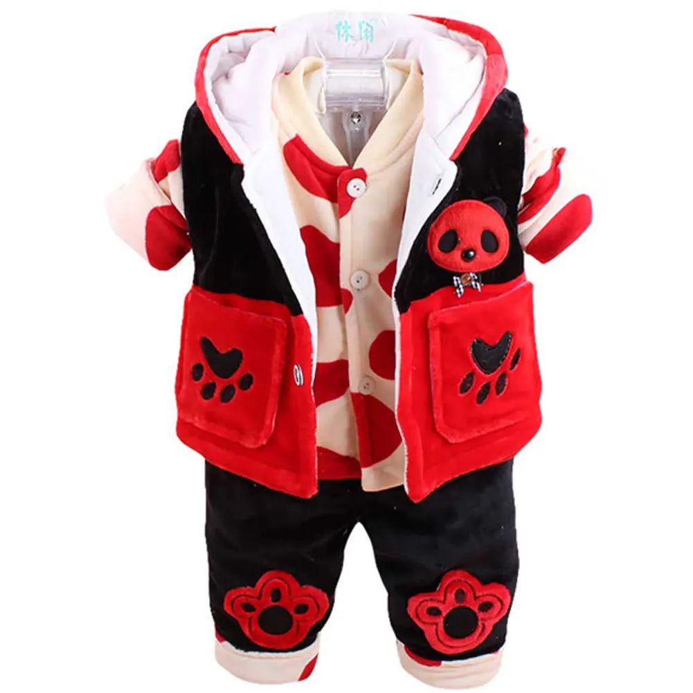 Snuggle Up This Winter with Our Adorable Baby Winter Coat and Pants Set
