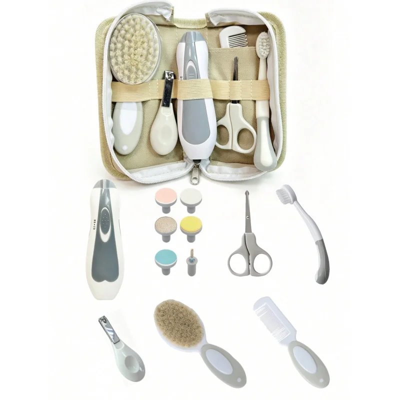 Essential Baby Grooming Set: Safe Electric Nail Trimmer & Care Kit for Your Little One - Pretty & Polished