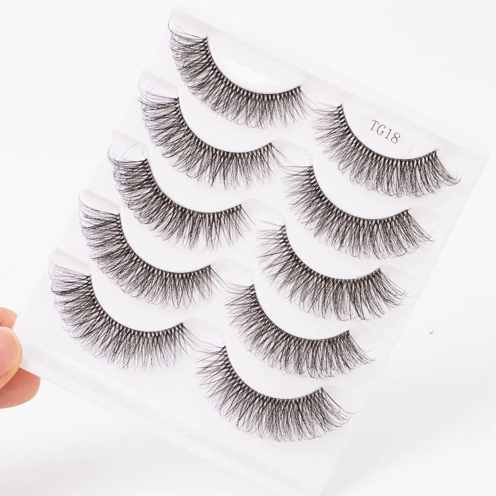 Clear Band False Eyelashes