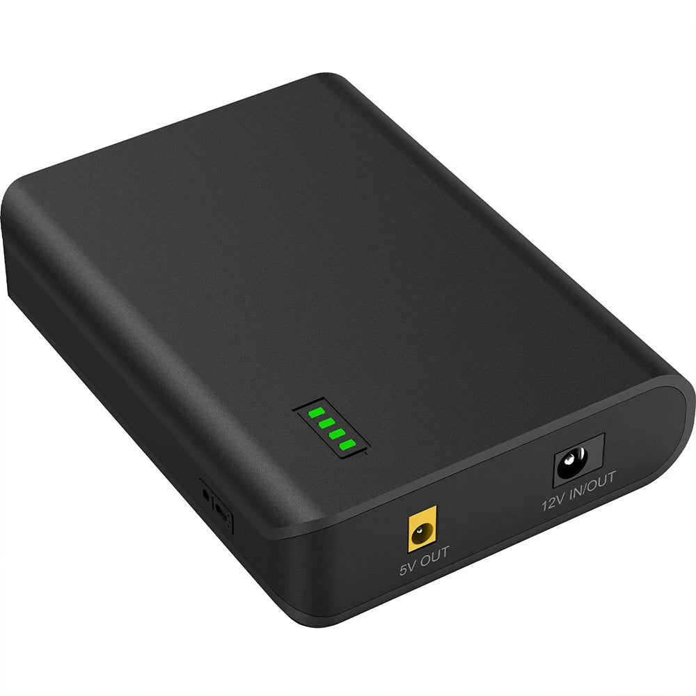 12V Portable Power Bank – 18650 Lithium Battery Pack, Small Size & Large Capacity