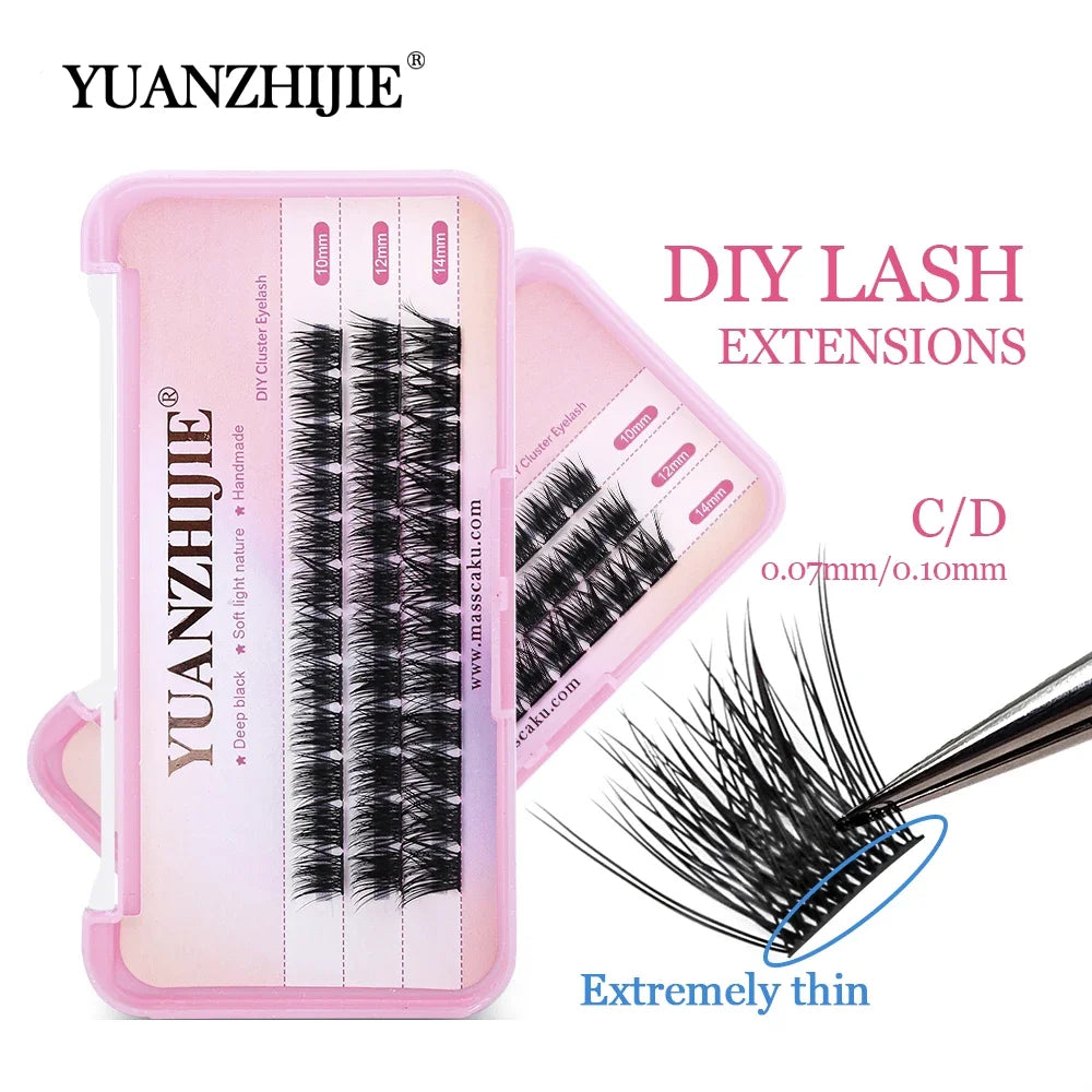 DIY Segmented Mink Lash Clusters
