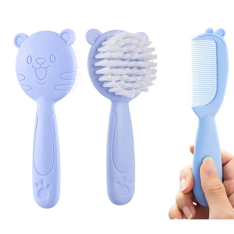 Gentle Baby Hair Removal Brush – The Ultimate Shampoo Brush for Newborns and Infants Aged 0-3 Years - Pretty & Polished