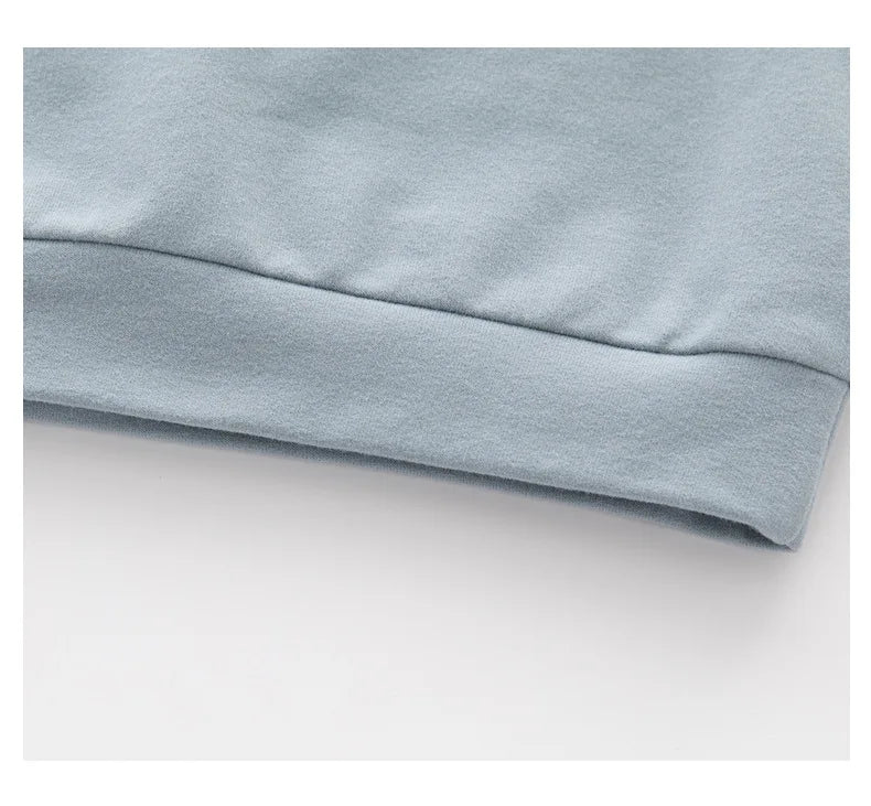 Cute Baby Sweatshirt for Autumn: Cozy Cotton Pullover Hoodie for Newborns