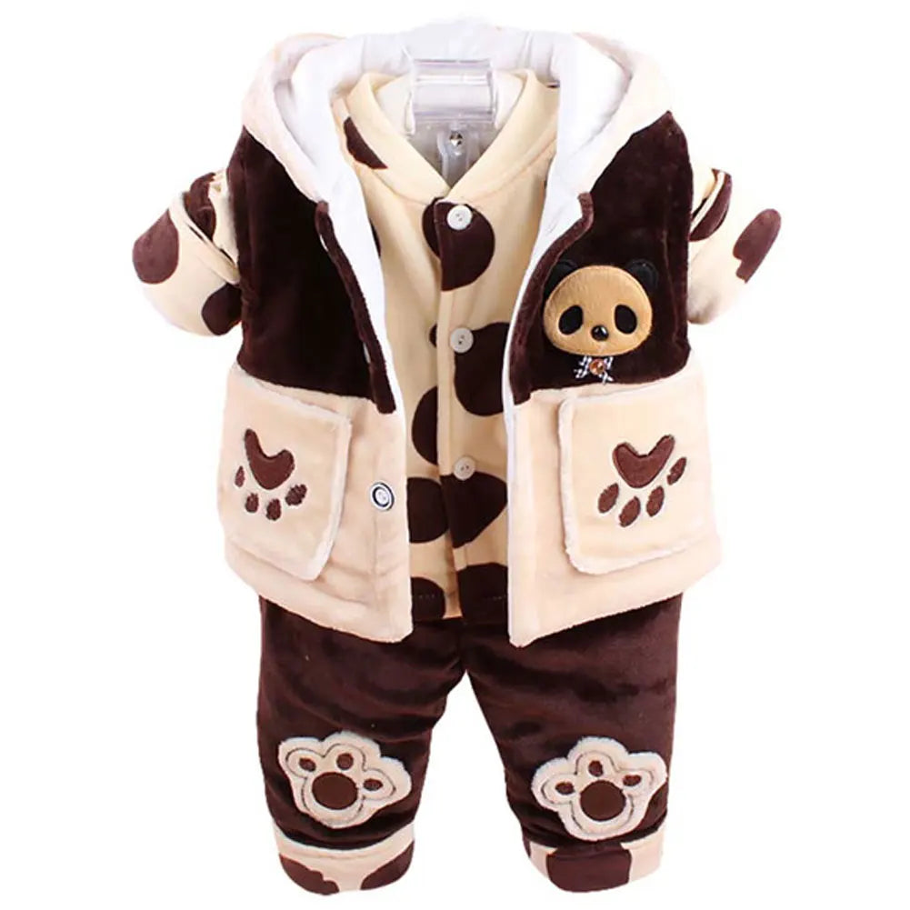 Snuggle Up This Winter with Our Adorable Baby Winter Coat and Pants Set