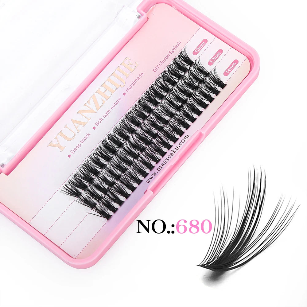 DIY Segmented Mink Lash Clusters