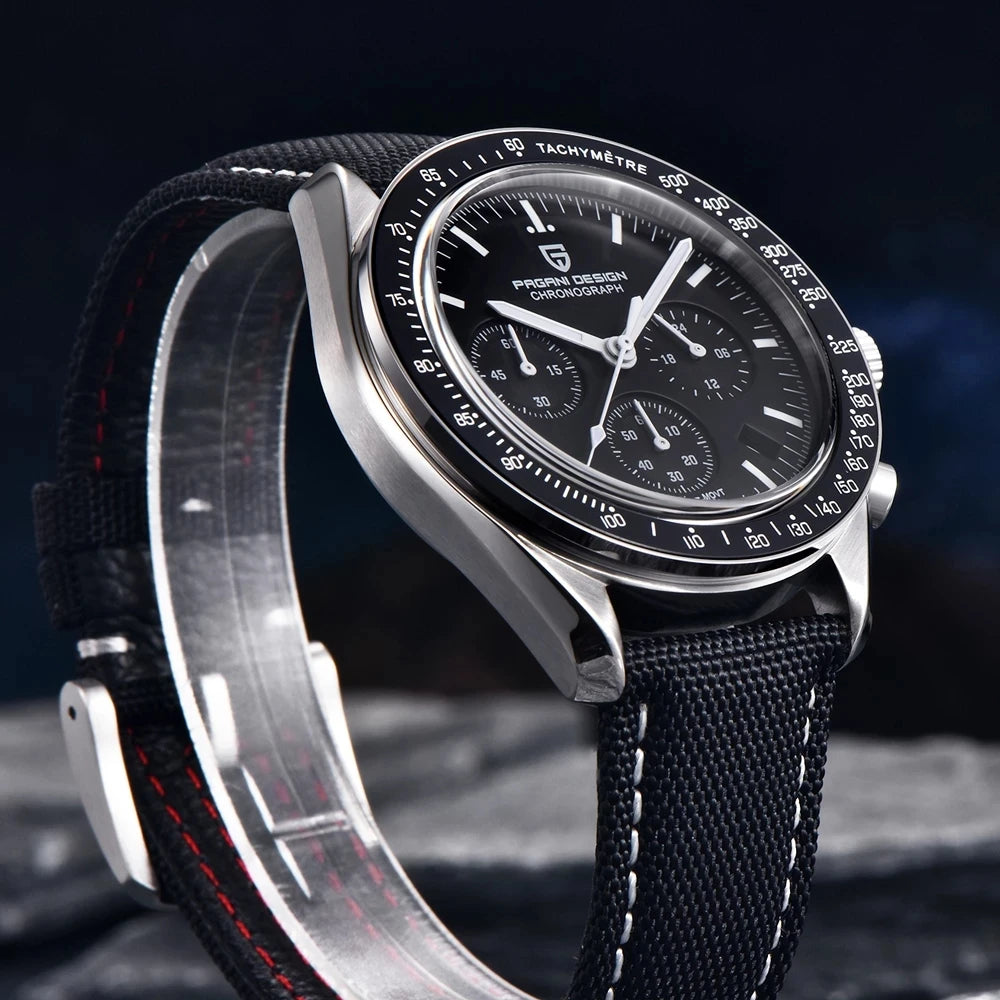 PAGANI DESIGN Men's Luxury Chronograph Quartz Watch – VK63 Movement