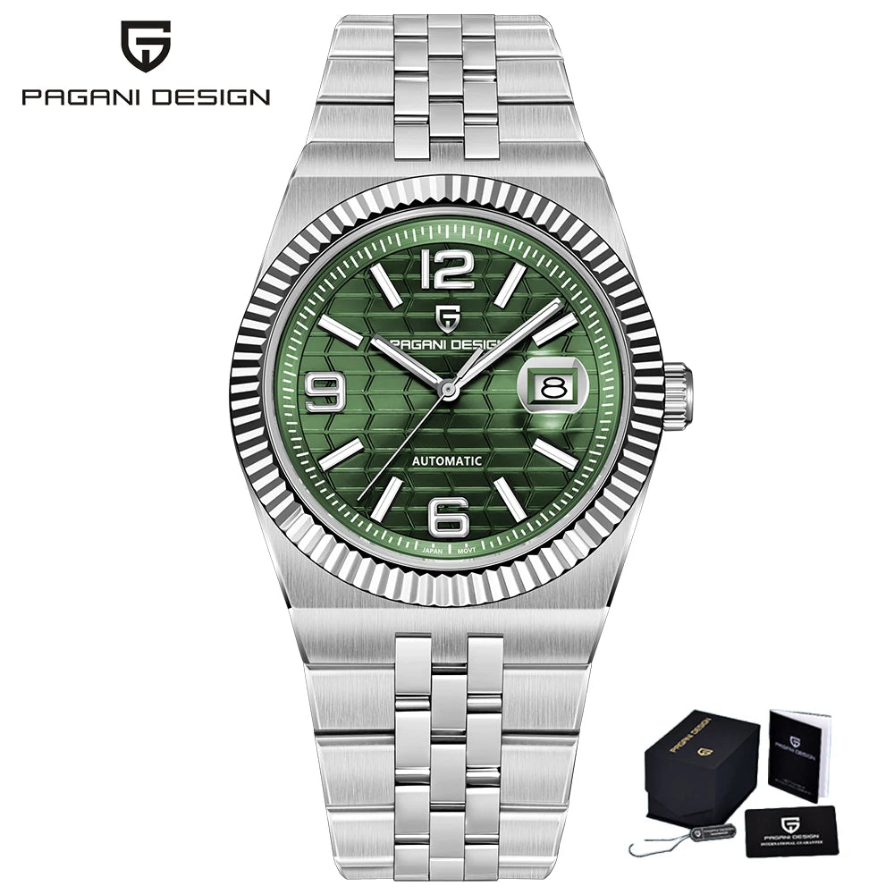 PAGANI DESIGN Men's Honeycomb Dial Automatic Mechanical Watch