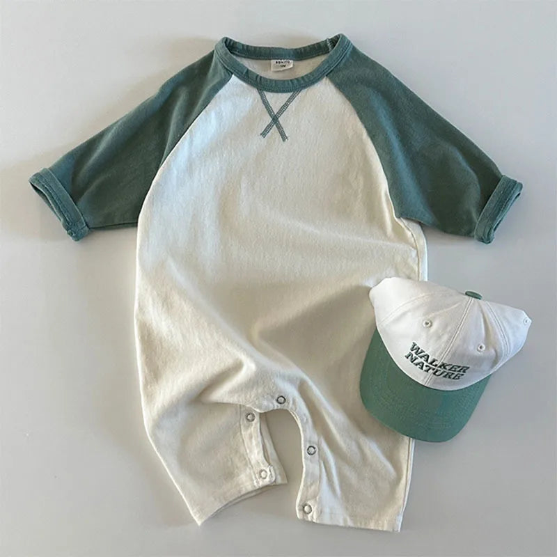 Cozy Cotton Baby Romper for All Seasons - Ultimate Comfort for Your Little One