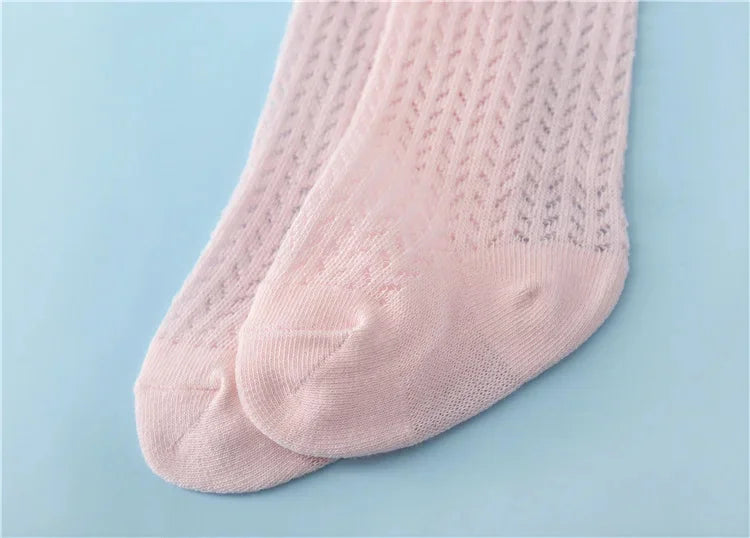 Charming Baby Girl Lace Knee Socks - Comfort and Style for Every Summer Adventure