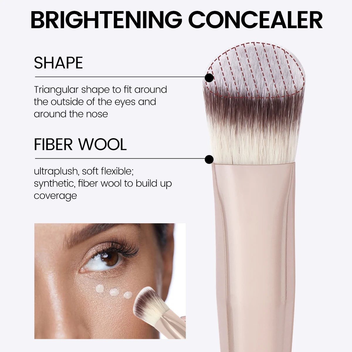 Triangle Concealer Brush