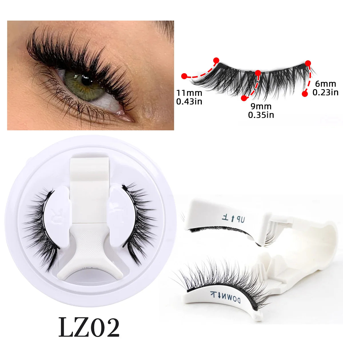 3D Mink Lashes – Dramatic Volume & Natural-Looking False Lashes