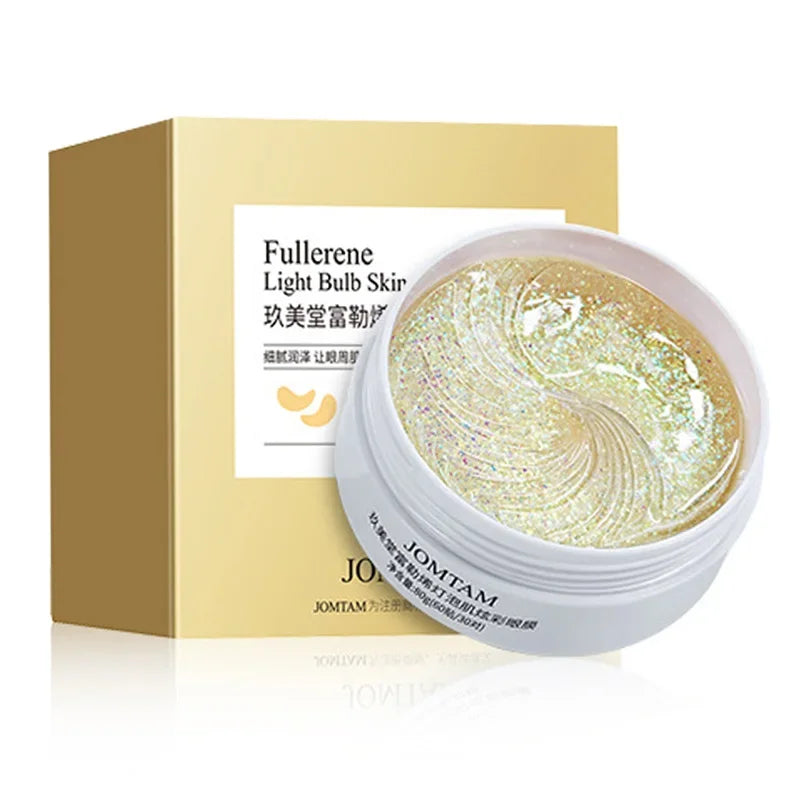 60-Piece Crystal Collagen Eye Masks – Anti-Aging, Dark Circle & Puffiness Treatment