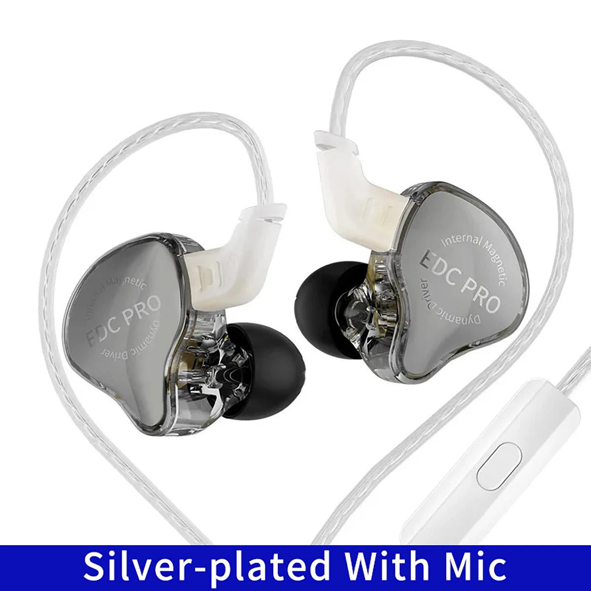 KZ EDC Pro Wired In-Ear Earphones – HiFi Bass, 3D Stereo & Detachable Cable