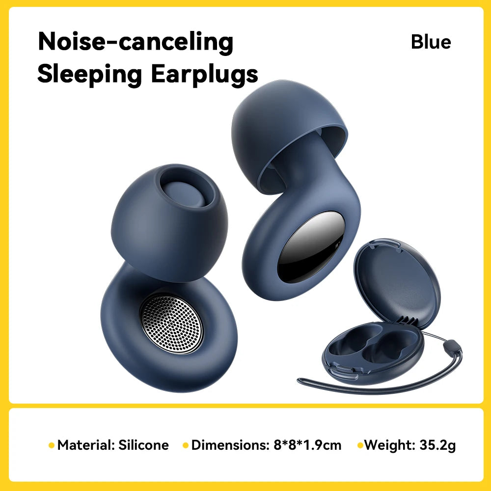ESSAGER Noise Cancelling Silicone Earplugs – Sleep, Work, Study & Travel