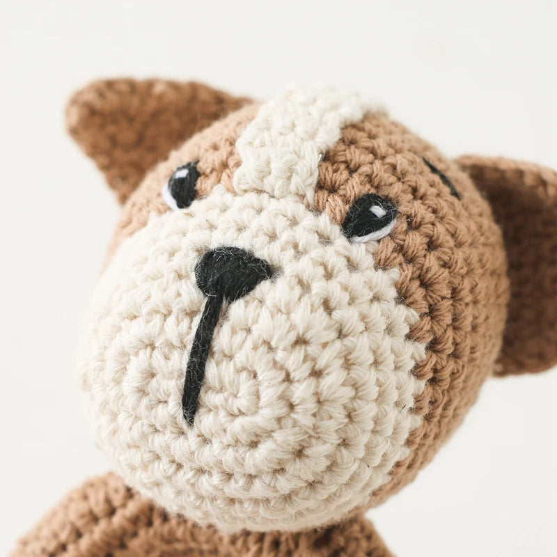 Wooden Teether Rattle - Soothing Music Ring with Rabbit Design for Babies - Pretty & Polished