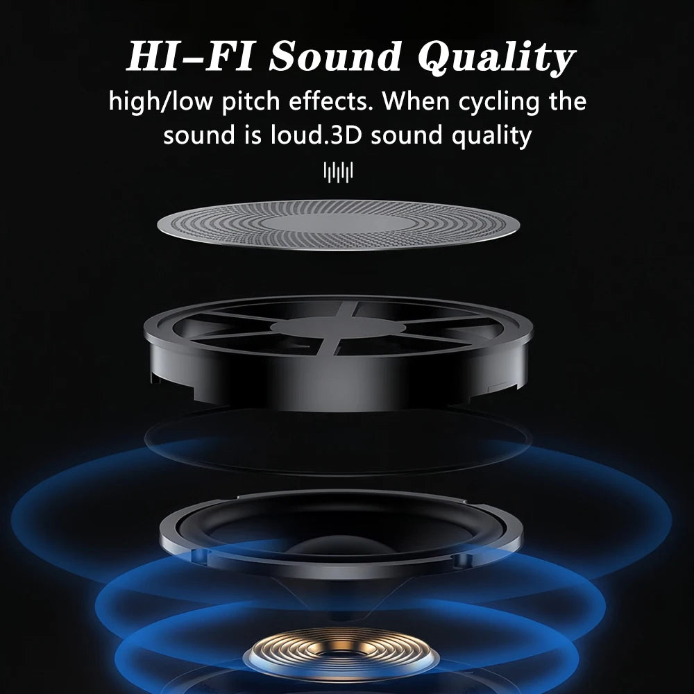 Bluetooth 5.3 Motorcycle Helmet Headset – Wireless Hands-Free, Waterproof Speaker & Music Player